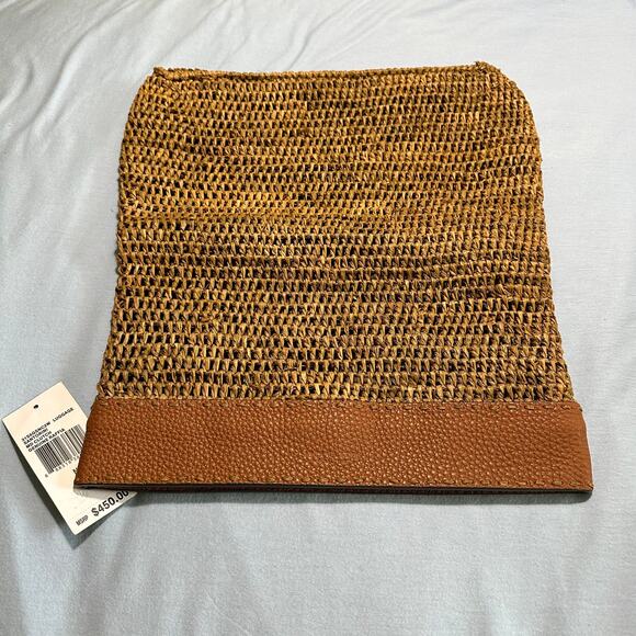 Michael Kors Santorini Raffia Clutch - Picture 2 of 8
